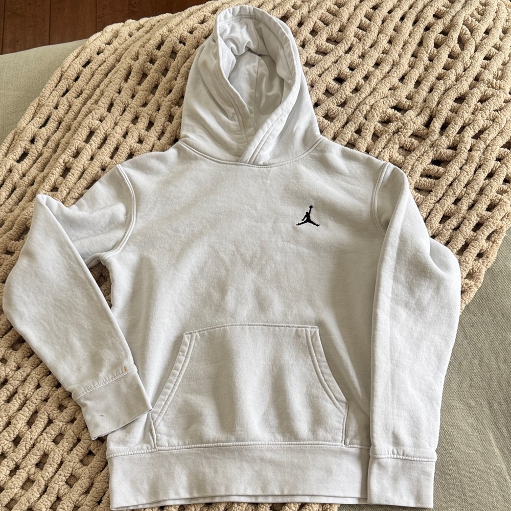 Jordan White Kids Hoodie